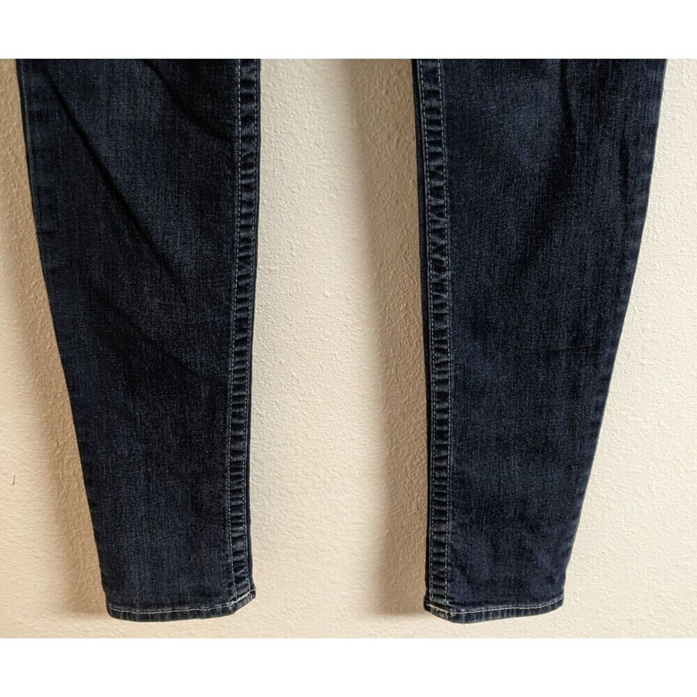 Women's TRUE RELIGON Skinny Low Rise Cotton Stretch Blue Jeans 31 X 33 - Picture 4 of 13